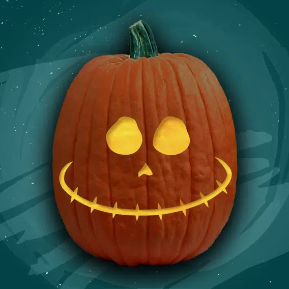 Skelley – Free Pumpkin Carving Patterns